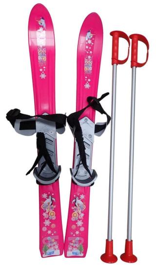 ACRAsport sjezdové lyže Baby Ski 70 cm, růžová