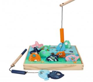 Adam Toys Edukační hra/ vkládačka - Chyť rybičku