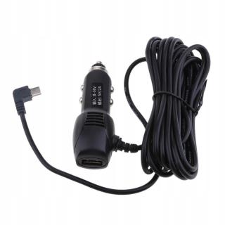 Adaptér 5V 2A Mini Usb Levý Dvr Gps kabel