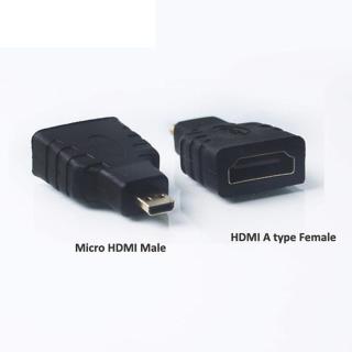 Adaptér Micro Hdmi na Hdmi 1,4 V pozlacený Hdtv Pln
