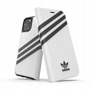 Adidas Or Booklet Case iPhone 11 Pro bílá černá/