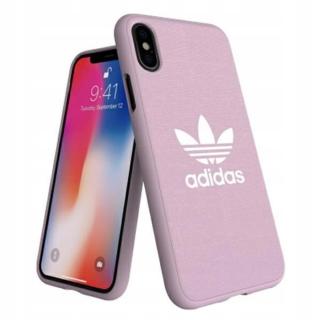 Adidas Or Moulded Case Canvas iPhone X/ Xs růžová/