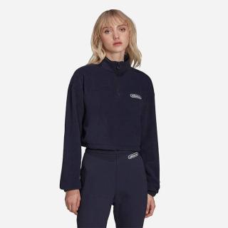 Adidas Originals 1/4-Zip Cropped Sweater 'Trend Pack' HL0052