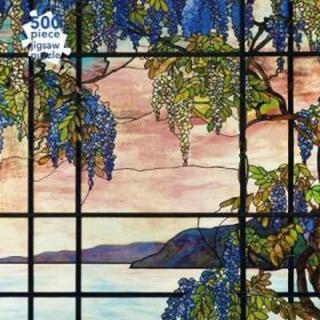 Adult Jigsaw Puzzle. Tiffany Studios: View of Oyster Bay