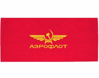Aeroflot Celopotištěný sportovní ručník