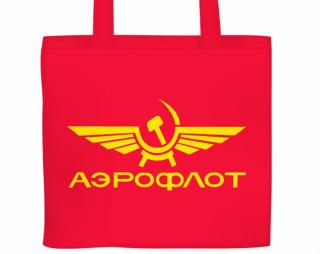 Aeroflot Plátěná nákupní taška