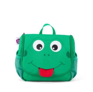 Affenzahn Washbag Finn Frog green