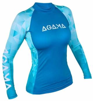 Agama Aqua Lady Tričko Modrá M