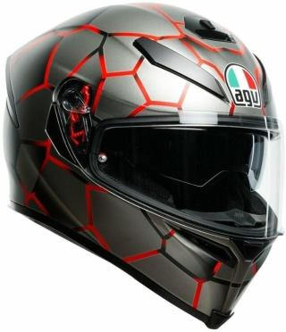 AGV K-5 S Vulcanum Red M/S Přilba