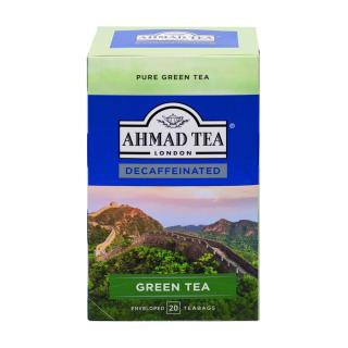 Ahmad Tea Zelený čaj bez kofeinu 20x1,5 g