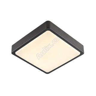 AINOS SQUARE SENSOR Outdoor, nástěnné a stropní LED svítidlo, antracitové, spínač CCT 3000/4000K - BIG WHITE