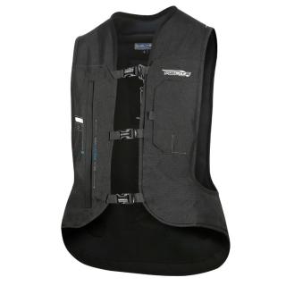 Airbagová vesta Helite e-Turtle černá rozšířená  černá  XL