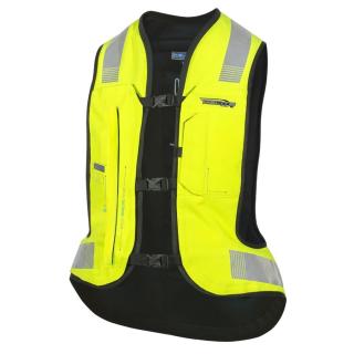 Airbagová vesta Helite e-Turtle HiVis  žlutá  XS