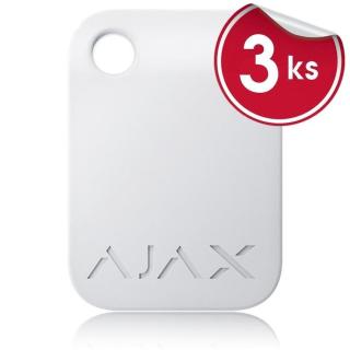 Ajax Tag white 3ks