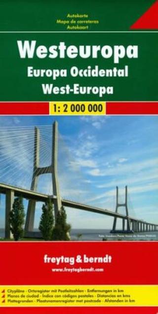 AK 2005 Západní Evropa 1:2 000 000 / automapa