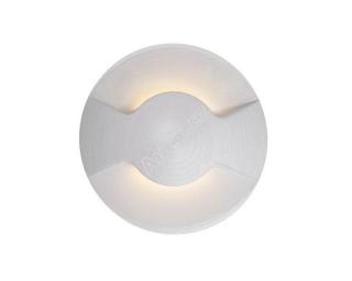 AKCE - Zápustné svítidlo nástěnné LASSO bílé LED 3W 3000K Ø50mm - KOHL-Lighting