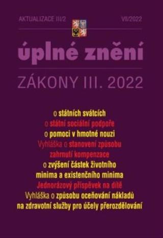 Aktualizace 2022 III/2 – o státní sociální podpoře