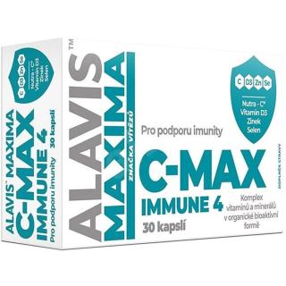 Alavis Maxima C-Max Immune 4 doplněk stravy pro maximální posílení imunity 30 cps