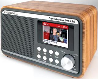 Albrecht radiopřijímač Dr 490 Walnut