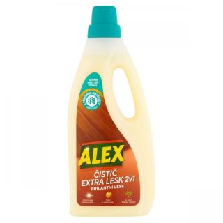 ALEX ALEX ČISTIČ EXTRA LESK 2 V 1 DŘEVĚNÉ PODLAHY 750ML