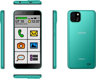 Aligator smartphone S5550 Senior Green