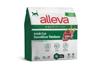 Alleva Equilibrium Adult Cat Sensitive - s jelením masem 400 g