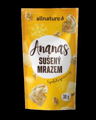 ALLNATURE Ananas sušený mrazem kousky 30 g