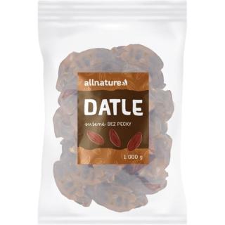 Allnature Datle vypeckované sušené ovoce 1000 g