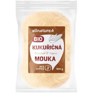 Allnature Kukuřičná mouka BIO mouka bez lepku 400 g