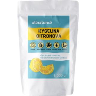 Allnature Kyselina citronová kyselina citronová v prášku 1000 g