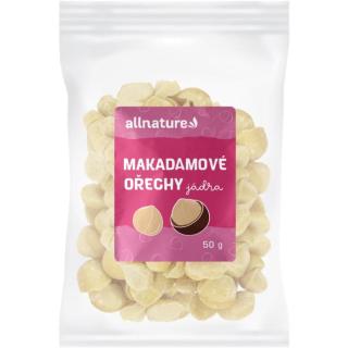 Allnature Makadamové ořechy ořechy natural 50 g