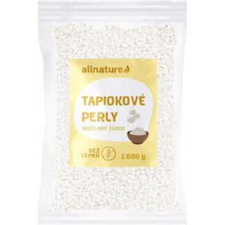 Allnature Tapiokové perly rostlinný škrob 1000 g