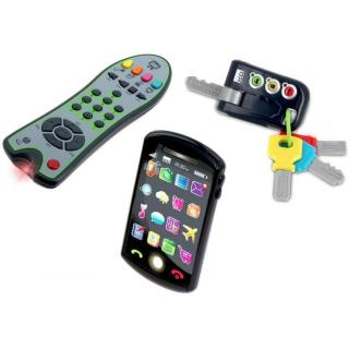 Alltoys Trio set Tech Too - klíče, ovladač a telefon