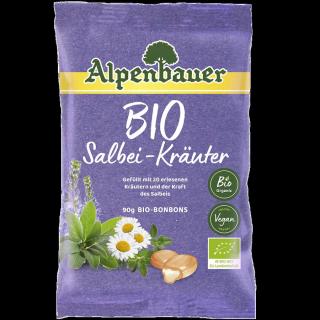 ALPENBAUER Přírodní bonbóny šalvěj a bylinky BIO 90 g