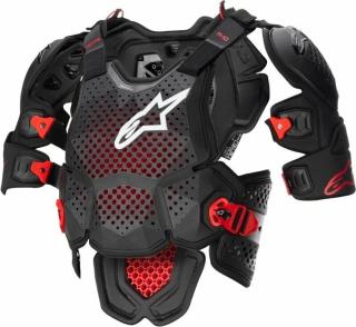 Alpinestars Chránič hrudi A-10 V2 Full Anthracite/Black/Red XS/S