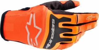 Alpinestars Techstar Gloves Hot Orange/Black S Rukavice