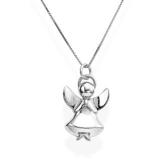 Amen Originální stříbrný náhrdelník Angels A1B