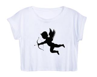 Amorek Dámské tričko Organic Crop Top