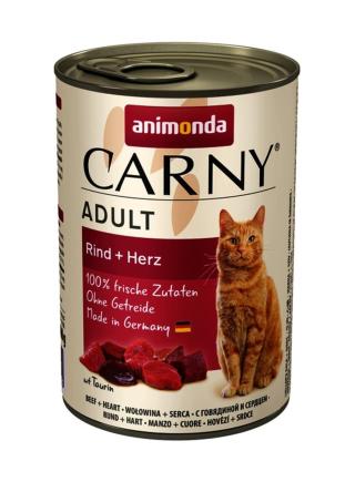 Animonda Cat Carny Adult, hovězí a srdce 200 g