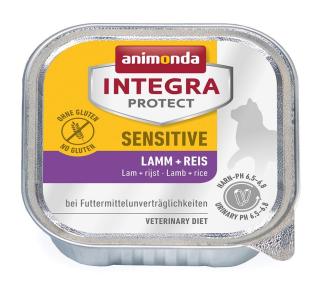 Animonda Cat Integra Protect Sensitive vaničky, jehněčí a rýže 100 g