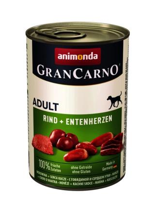 Animonda GranCarno Adult konzerva, hovězí a kachní srdce 800 g