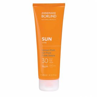 ANNEMARIE BORLIND Opalovací fluid proti slunečním alergiím SPF 30 Sun Care  125 ml