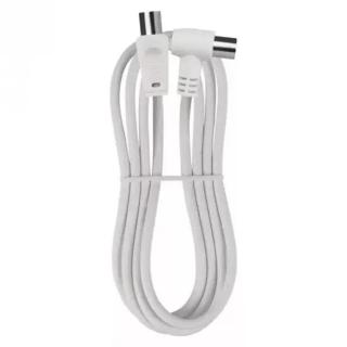 Anténní koaxiální kabel Emos S30110, 90°, 1,25m