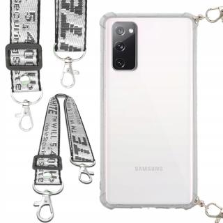 Anti-shock Pouzdro Bílé Vodítko Pro Samsung S20FE Top