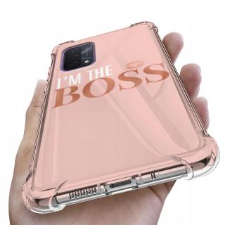 Antishock pouzdro pro Oppo A74 5G Girl Pink Top Vzory