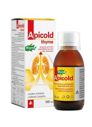 Apicold thyme sirup 100 ml