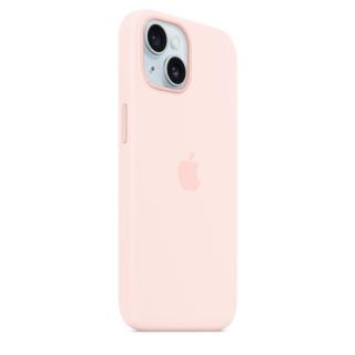 Apple silikonový kryt MT0U3ZM/A vč. magsafe pro Apple iPhone 15, light pink