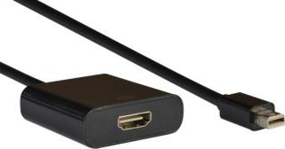 Aq Hdmi kabel Kv108 - adaptér Mini Displayport samec - Hdmi samice