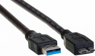 Aq Usb kabel Kcj005 - kabel Usb 3.0 M - micro Usb 3.0 M, délka 0,5 m