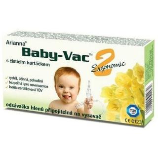 Arianna Baby-vac 2 S čistic.kart. Odsávačka Hlenů